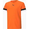 Детская футболка Puma teamRISE Jersey Jr оранжевый