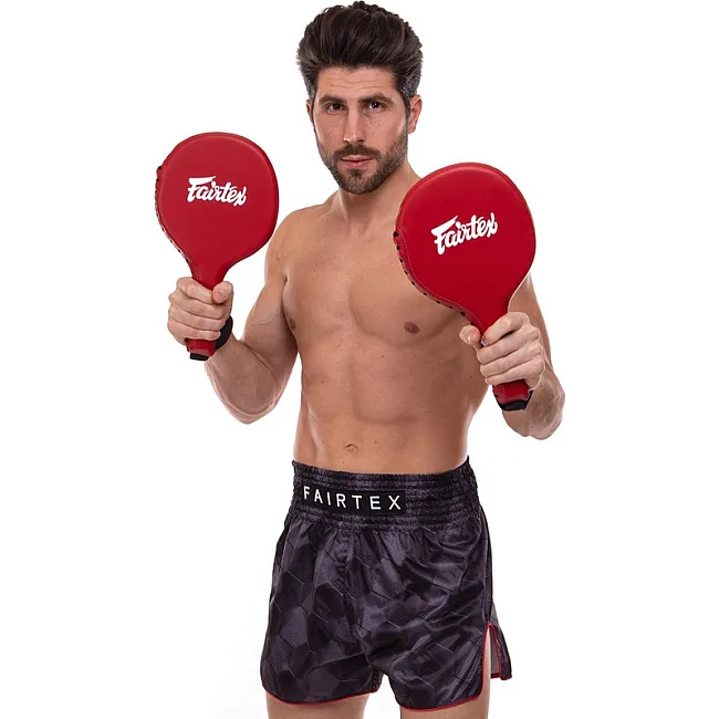 Одинарная ракетка для тхэквондо
 PU FAIRTEX BXP1 2шт (Красный)