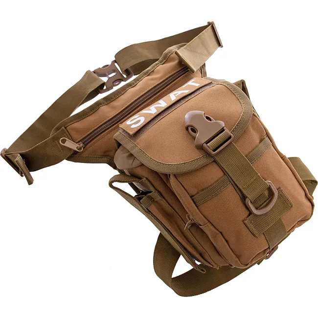 Тактическая сумка на бедро SILVER KNIGHT SWAT TY-229 28х27х10см 7л (Хаки)