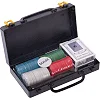 Распродажа! Набор для покера в пластиковом кейсе Texas Holdem Poker set SP-SPORT 100S-2C 100 фишек