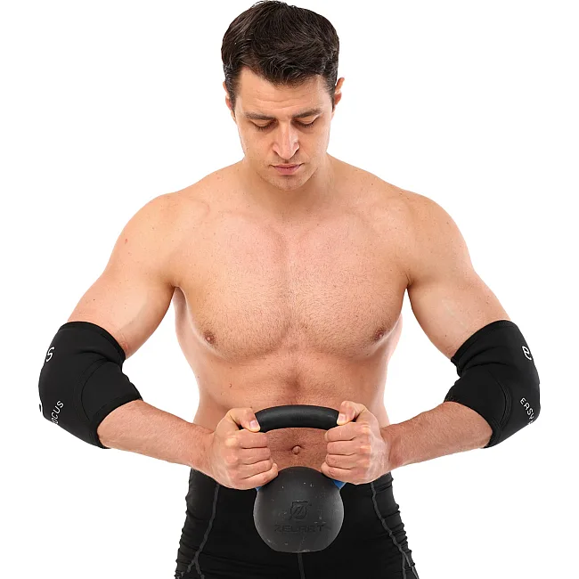Налокотники для жима 2штуки ELBOW SLEEVE EZOUS A-03 2шт (Черный)
