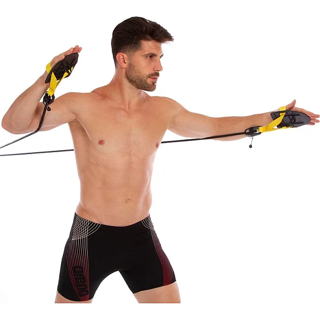 Распродажа! Тренажер для плавания с лопатками для тренировки гребка MADWAVE TRAINER DRY M077103100W сопротивление 1,3-3,6кг