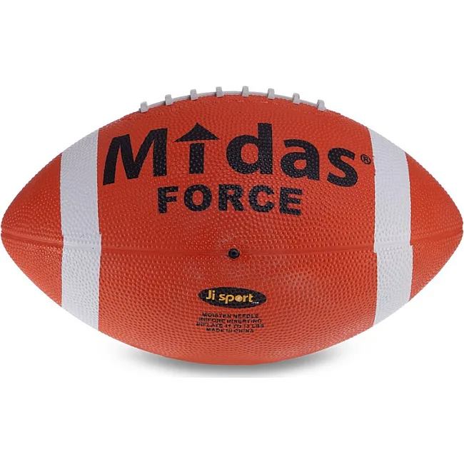 Мяч для американского футбола резиновый Senior MIDAS
 force FB-3715 №9