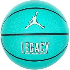 М'яч баскетбольний NIKE JORDAN LEGACY 2.0 8P DEFLATED HYPER JADE/BLACK/BARELY GREEN/BLACK size 7