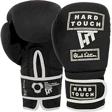 Рукавички боксу PU HARD TOUCH BO-4658 (Чорний-білий)