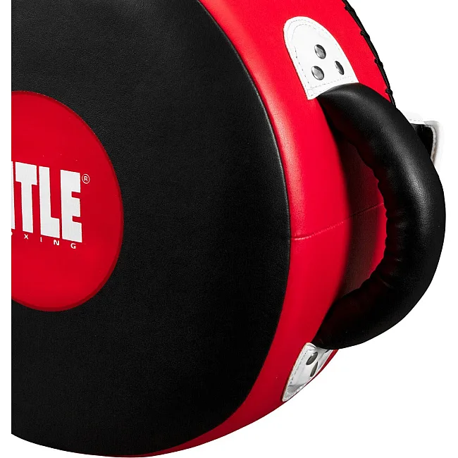 Макивара круглая TITLE Boxing Wrap-Around Stationary Punch Shield Black/Red