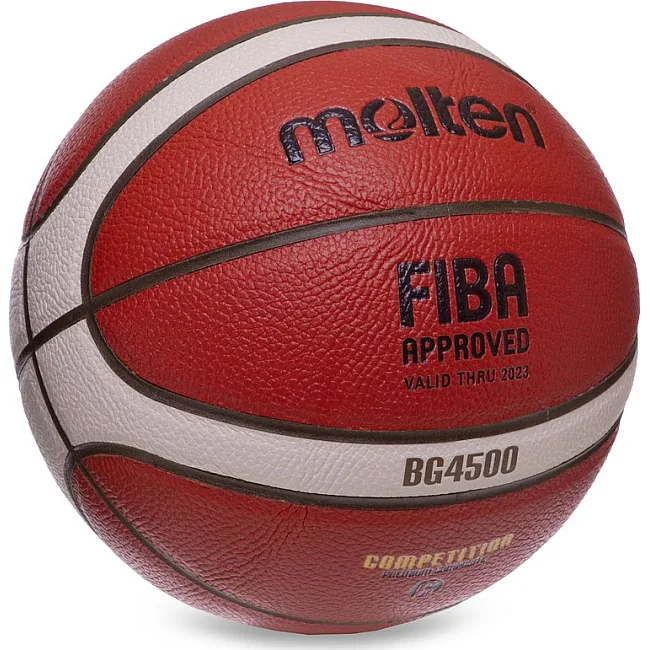 Баскетбольный мяч
 MOLTEN FIBA APPROVED B6G4500
 6