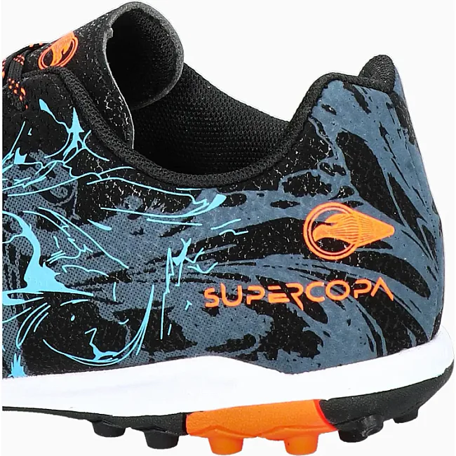 Сороконіжки дитячі Joma SUPER COPA чорно-бірюзовий