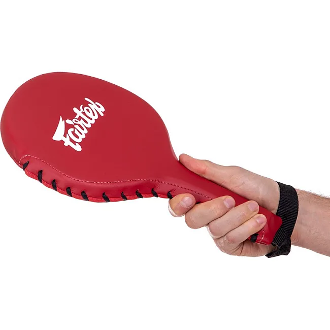 Одинарная ракетка для тхэквондо
 PU FAIRTEX BXP1 2шт (Красный)