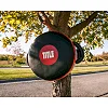 Макивара круглая TITLE Boxing Wrap-Around Stationary Punch Shield Black/Red