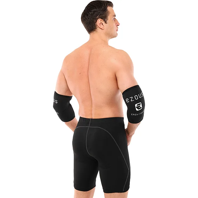 Налокотники для жима 2штуки ELBOW SLEEVE EZOUS A-03 2шт (Черный)