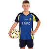 Дитяча футбольна форма із символікою футбольного AL NASSR гостьова 2025 SP-SPORT CO-4654
