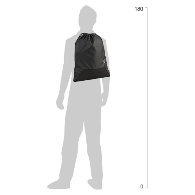 Рюкзак Puma teamGOAL Gym Sack черный 16L 47x39 см