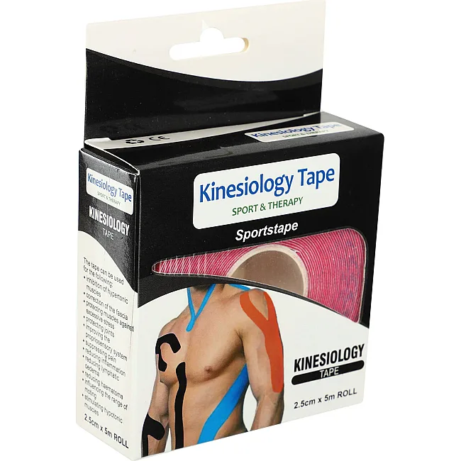 Кинезио тейп для лица и тела Kinesio tape SP-SPORT
 BC-1091-2_5
 2,5смх5м