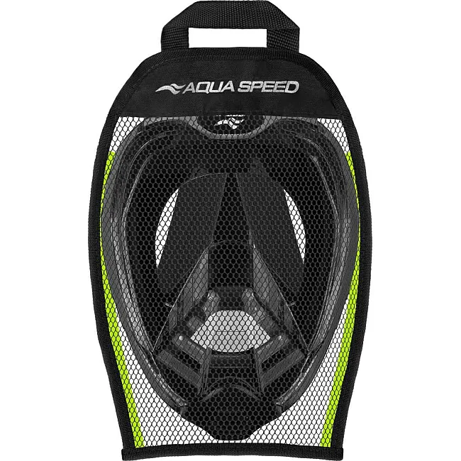 Повнолицьова маска Aqua Speed VEIFA ZX 9857 чорний, жовтий