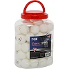 Мячи для настольного тенниса в пластиковом боксе FOX MT-8589 60шт (Желтый)