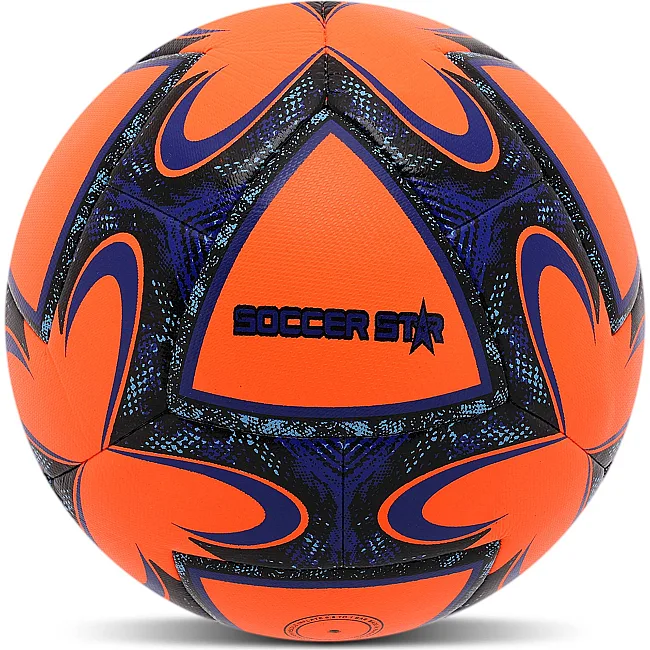 Футбольный мяч
 HYBRID SOCCER STAR FB-4461 №5 PU (Оранжевый-синий)