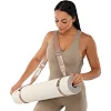Ремень-стяжка для переноски коврика BLOOM YOGA MAT STRAP LB7084 (Коричневый)