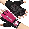 Перчатки для фитнеса RDX W1 Half Pink
