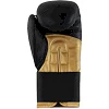 Боксерские перчатки Adidas Hybrid 100 (черный-золотой)