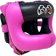 Боксерский шлем с бампером RIVAL Guerrero Pink