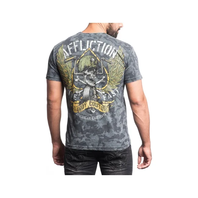 Футболка AFFLICTION Black Ace Coutture
