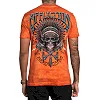 Футболка мужская AFFLICTION Native Grind Koi Oil Stain