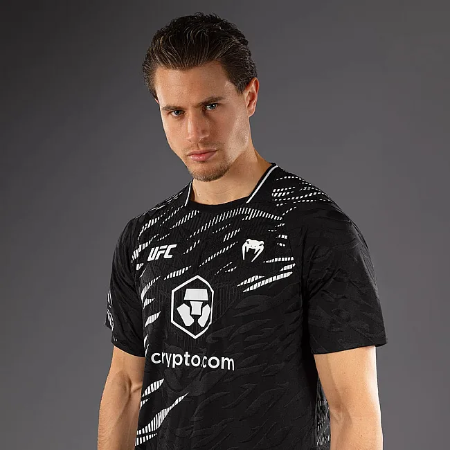 Футболка мужская UFC VENUM Fight Night 4.0 Mens Dry Tech Black