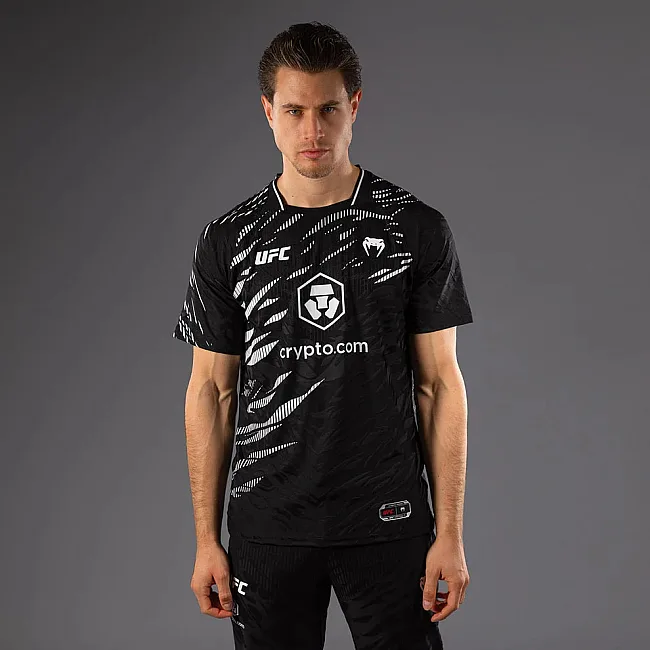 Футболка мужская UFC VENUM Fight Night 4.0 Mens Dry Tech Black