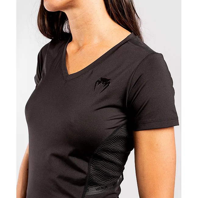 Жіноча спортивна футболка VENUM G-Fit Dry Tech Black Black
