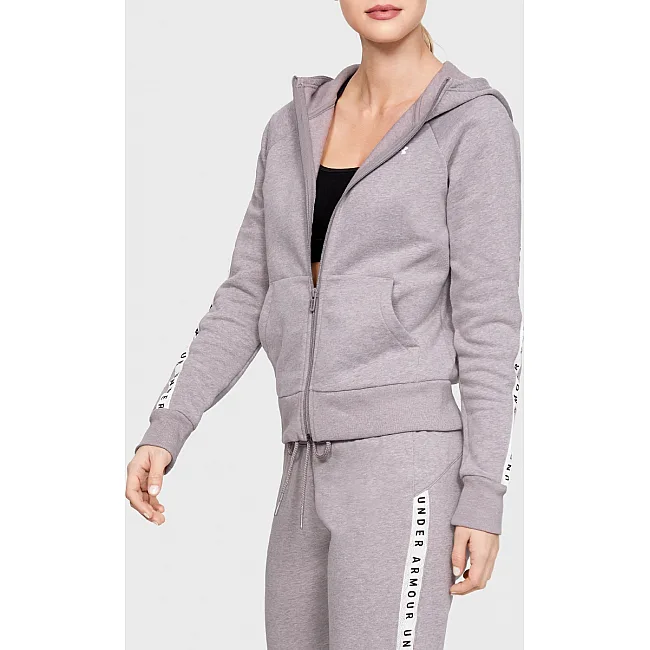 Толстовка женская Under Armour Taped Fleece Full Zip