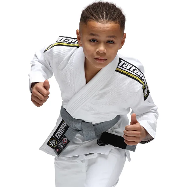 Кимоно для детей джиу джитсу TATAMI Nova Absolute White Gi