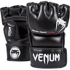 Рукавиці ММА Venum Impact Black