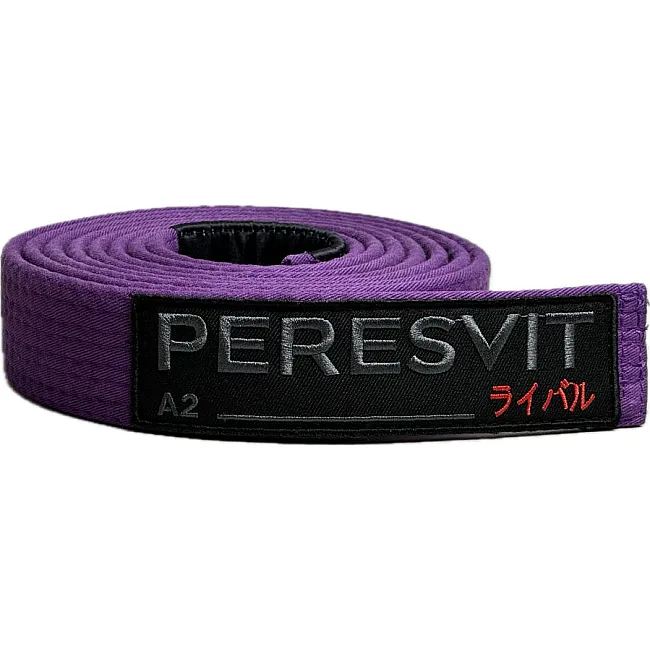 Пояс для кимоно PERESVIT The Rising Sun Premium BJJ Belt Purple
