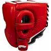 Шлем для спарринга Title Boxing Leather Red