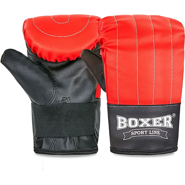 Снарядні рукавички Boxer "Тренувальні" (Кожвініл)