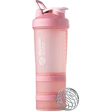 Спортивный шейкер BLENDERBOTTLE ProStak 22oz/650мл с 2-мя контейнерами Rose_Pink