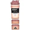 Спортивный шейкер BLENDERBOTTLE ProStak 22oz/650мл с 2-мя контейнерами Rose_Pink