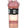 Спортивный шейкер BLENDERBOTTLE ProStak 22oz/650мл с 2-мя контейнерами Rose_Pink