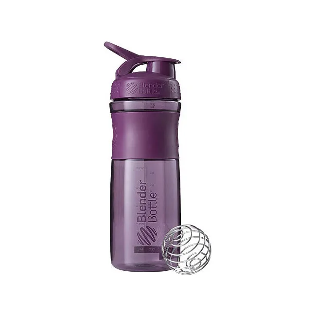Спортивный шейкер-бутылка BLENDERBOTTLE SportMixer Flip 28oz/820мл Plum