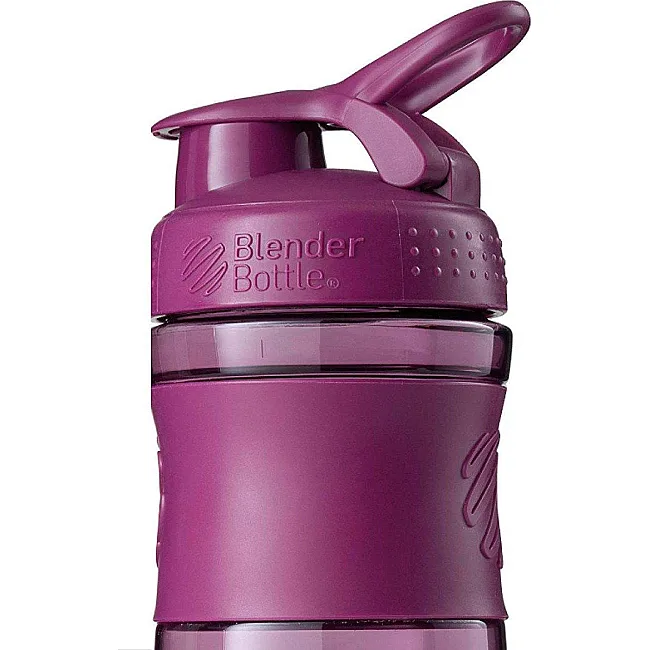 Спортивный шейкер-бутылка BLENDERBOTTLE SportMixer Flip 28oz/820мл Plum