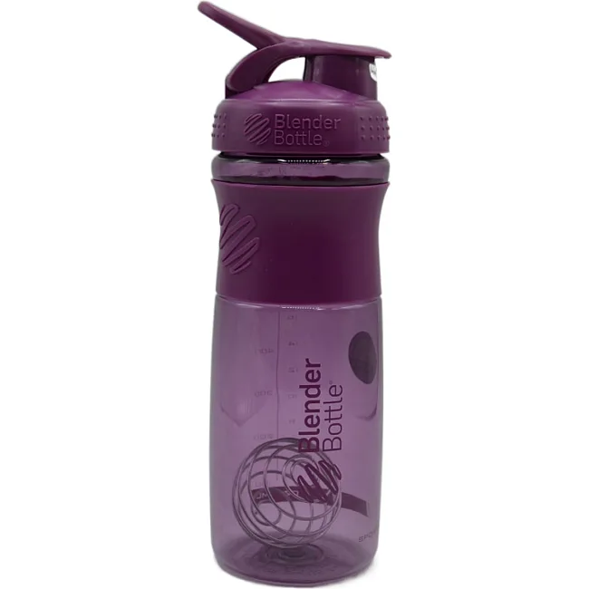 Спортивный шейкер-бутылка BLENDERBOTTLE SportMixer Flip 28oz/820мл Plum
