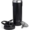 Спортивный шейкер SMARTSHAKE металлический Insulated Steel 750мл Black