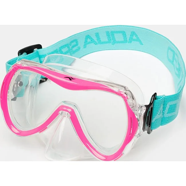 Маска для дайвинга Aqua Speed ALIZE FS 62933 розовый, голубой (для детей) One Size