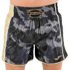 Шорти для кікбоксингу JOMA COMBAT 700147-178 (Чорний-золотий)