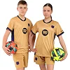 Футбольна форма дитяча із символікою клубу BARCELONA гостьова 2026 SP-SPORT CO-7345 (Жовтий)