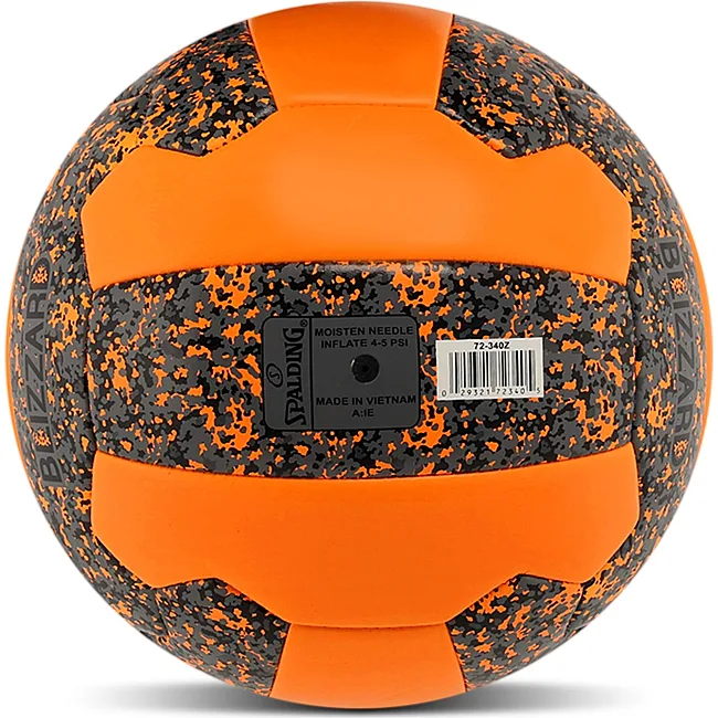 Волейбольний м'яч SPALDING BLIZZARD 72340Z (Помаранчевий-сірий)