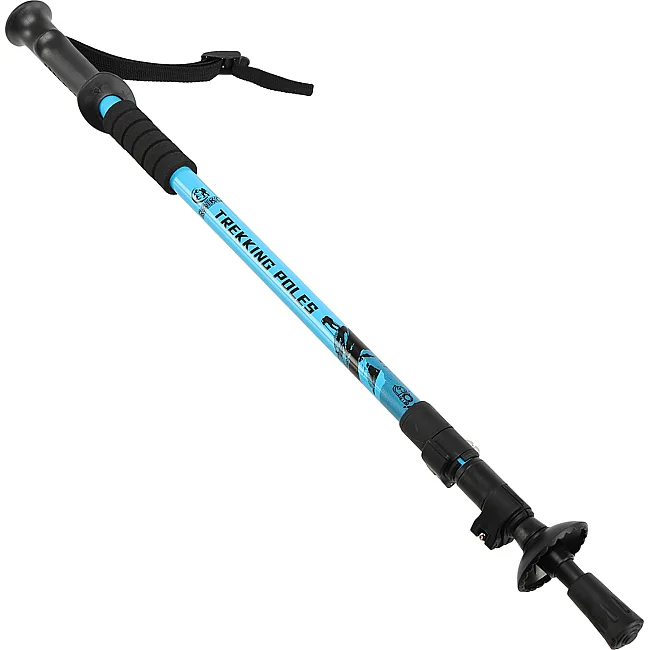 Палка для скандинавской ходьбы RAIKO SP-SPORT TY-6997 63-135см (Черный)