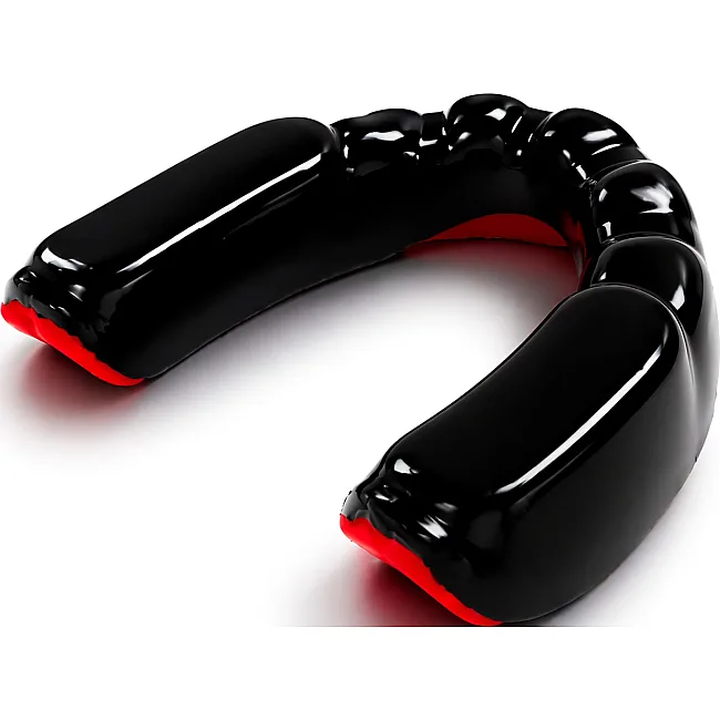 Капа RDX MOUTH GUNDER ARMOURRD JUNIOR черный, красный (для детей) One Size