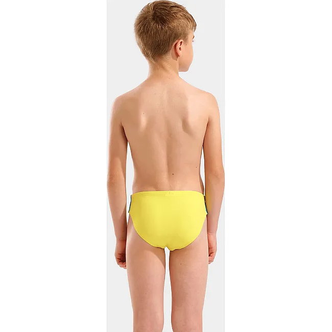 Плавки-слепые для мальчиков Arena SWIM BRIEFS SOLID желтый, бирюзовый (для детей)